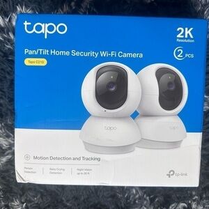 Tapo 2K Resolution Home Security Camera Set